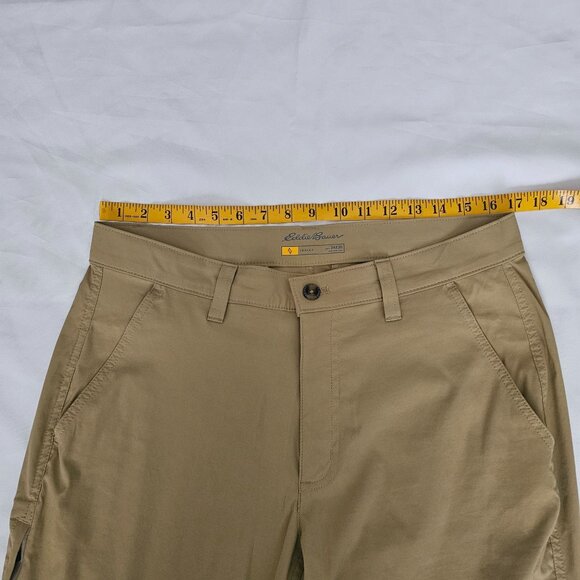 Eddie Bauer Travex Straight Leg Hiking Pants Khaki Beige Men's Size 34X30 - Picture 12 of 15